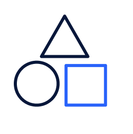 Unmatched efficiency with minimal infrastructure icon