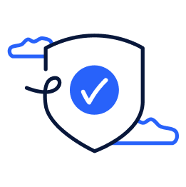 Safely guarded information at all times icon