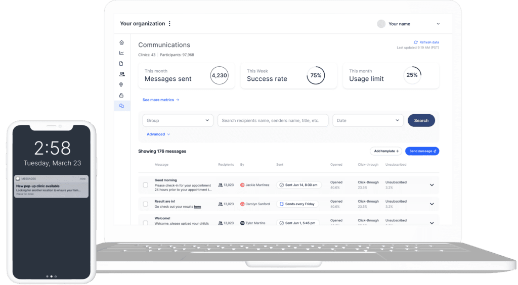 LabConnect Data Exchange Primary Health